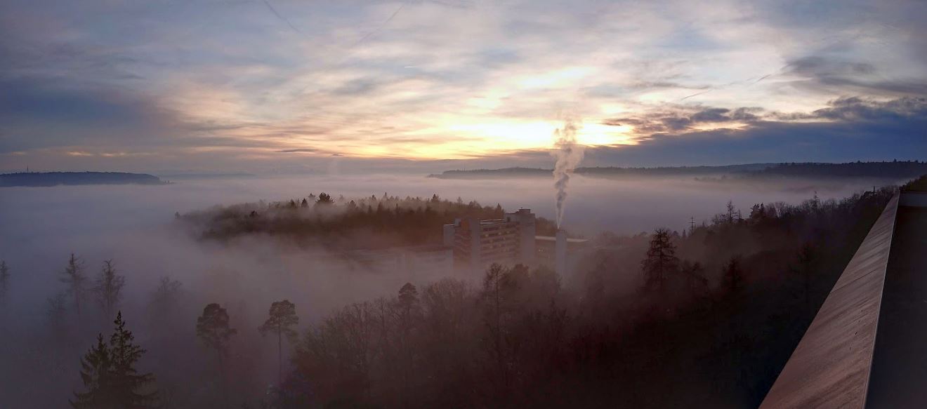 Schaffhausen im Nebel