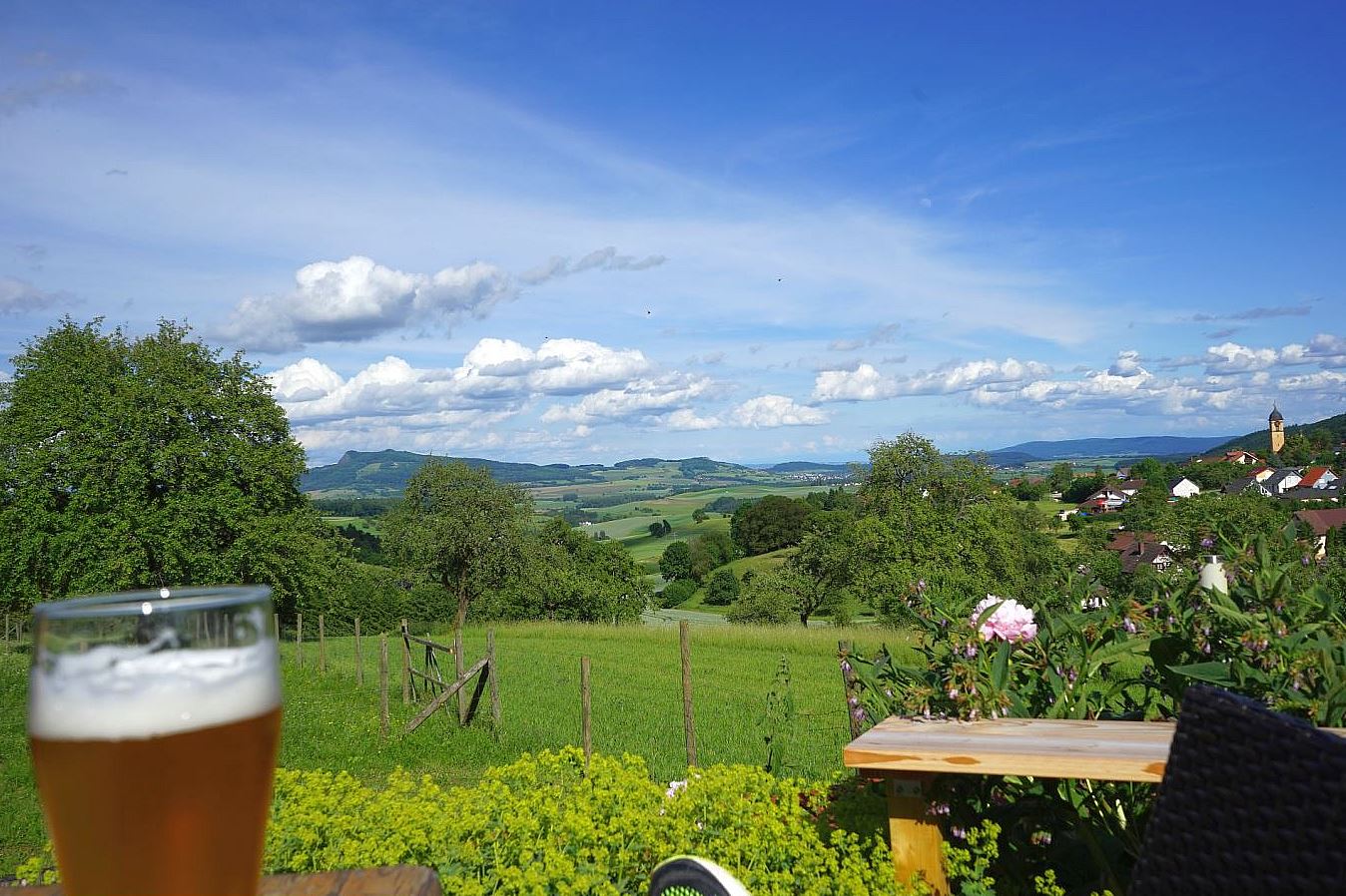 Ausblick von der Rabenscheune